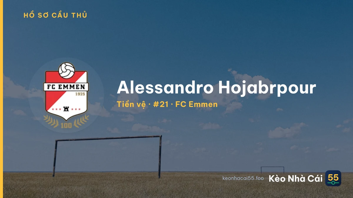 Alessandro Hojabrpour — FC Emmen