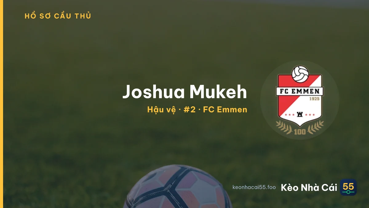 Joshua Mukeh — FC Emmen