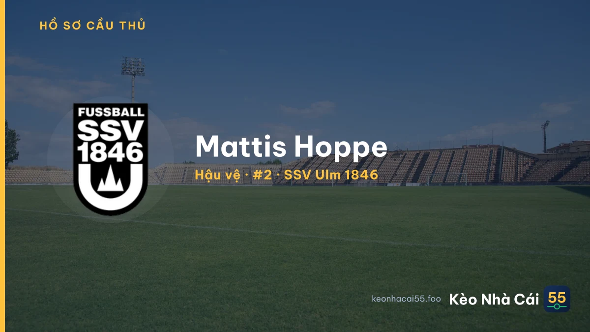 Mattis Hoppe — SSV Ulm 1846