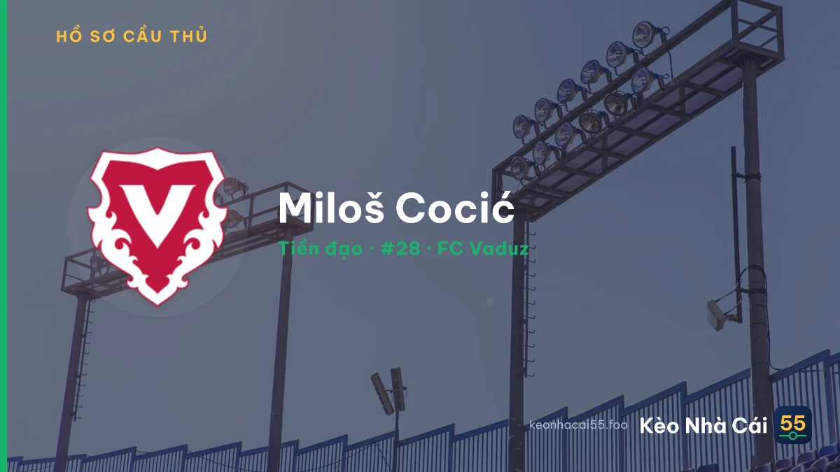 Miloš Cocić — FC Vaduz