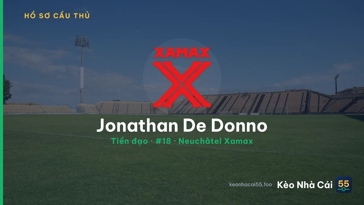 Jonathan De Donno — Neuchâtel Xamax