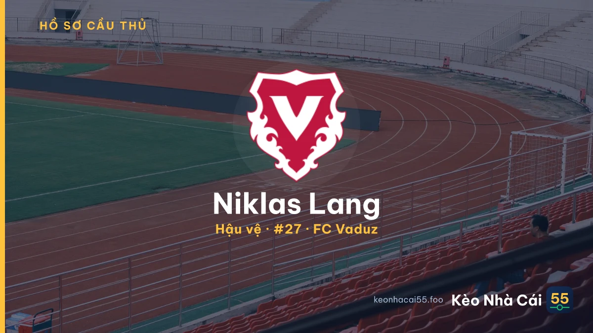 Niklas Lang — FC Vaduz