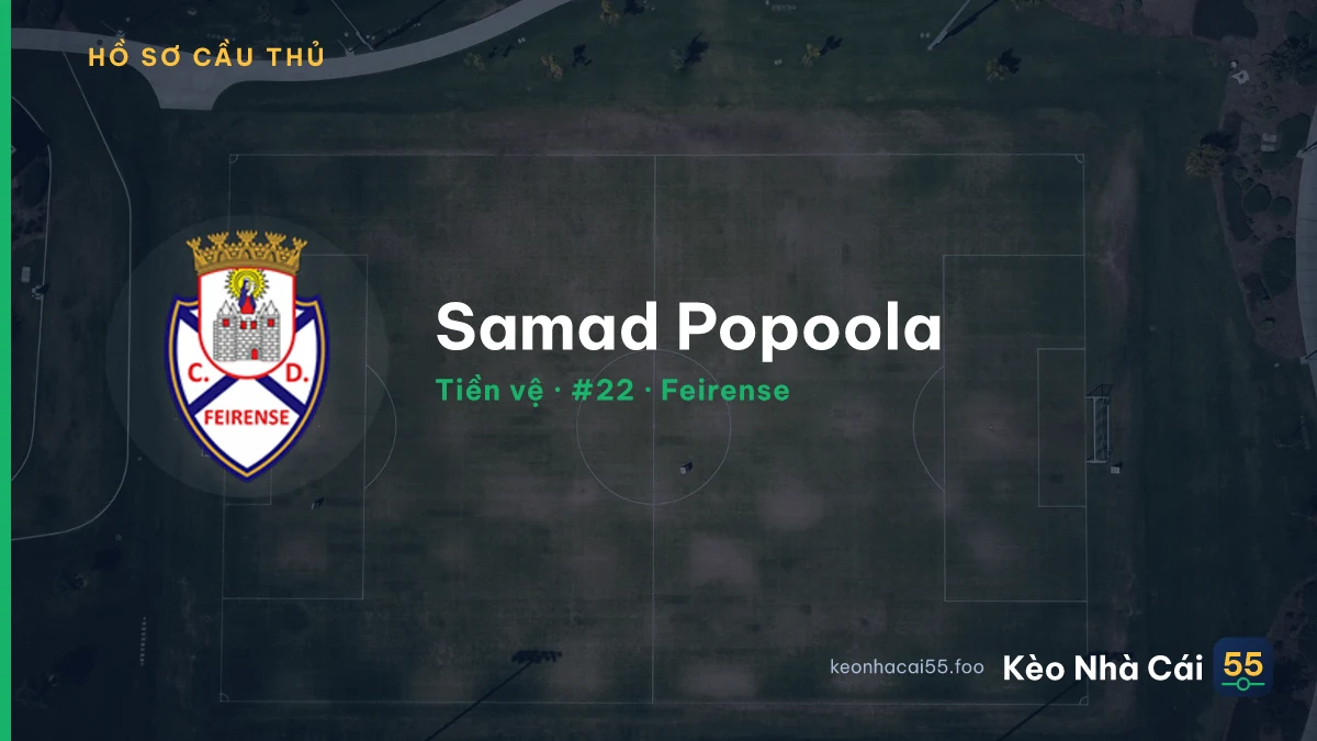 Samad Popoola — Feirense