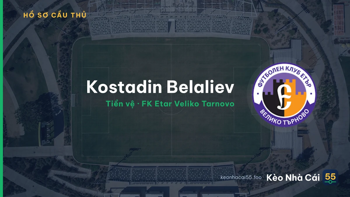 Kostadin Belaliev — FK Etar Veliko Tarnovo