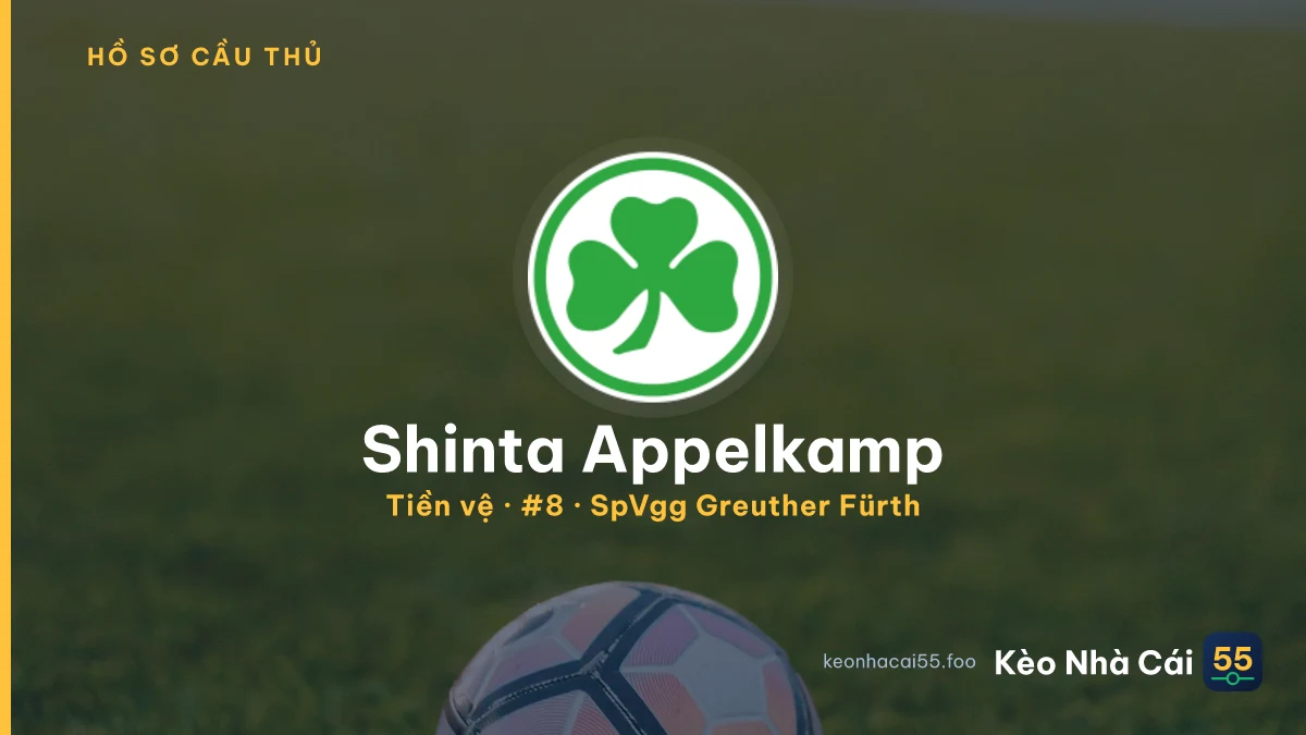 Shinta Appelkamp — SpVgg Greuther Fürth