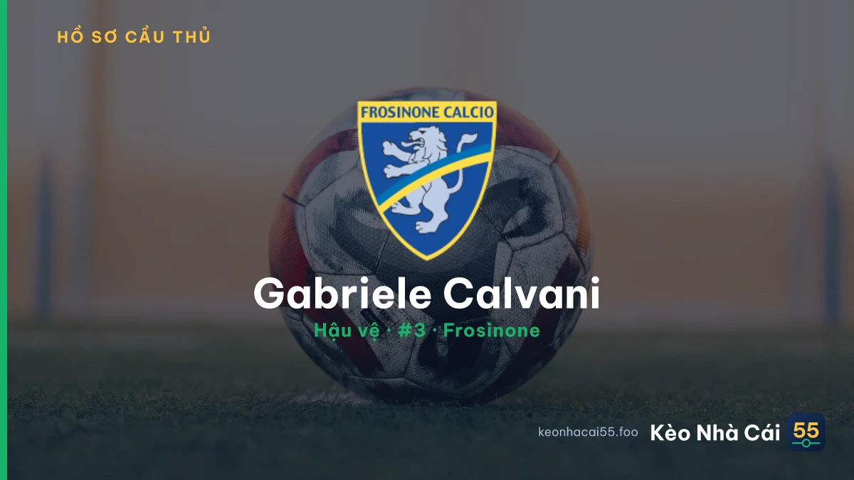 Gabriele Calvani — Frosinone