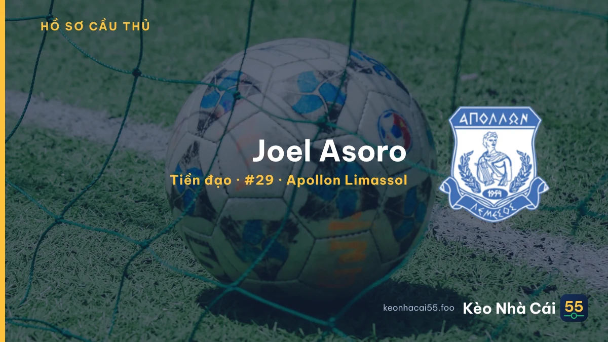 Joel Asoro — Apollon Limassol
