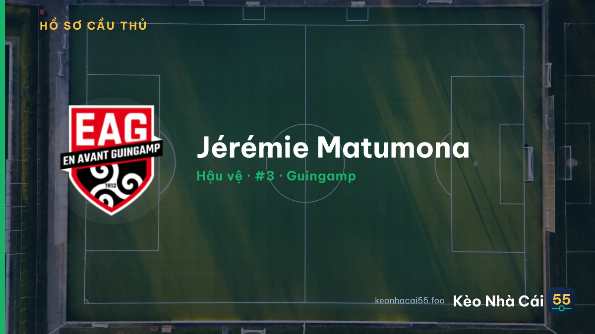Jérémie Matumona — Guingamp