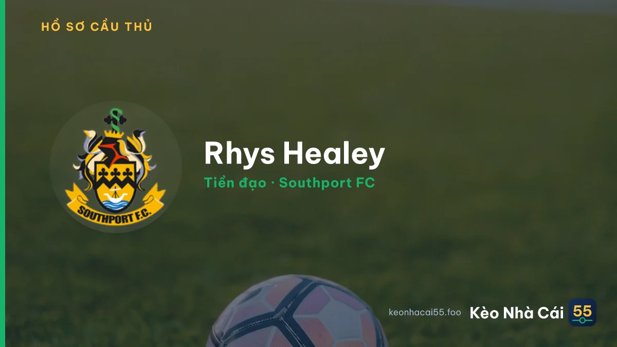 Rhys Healey — Southport FC