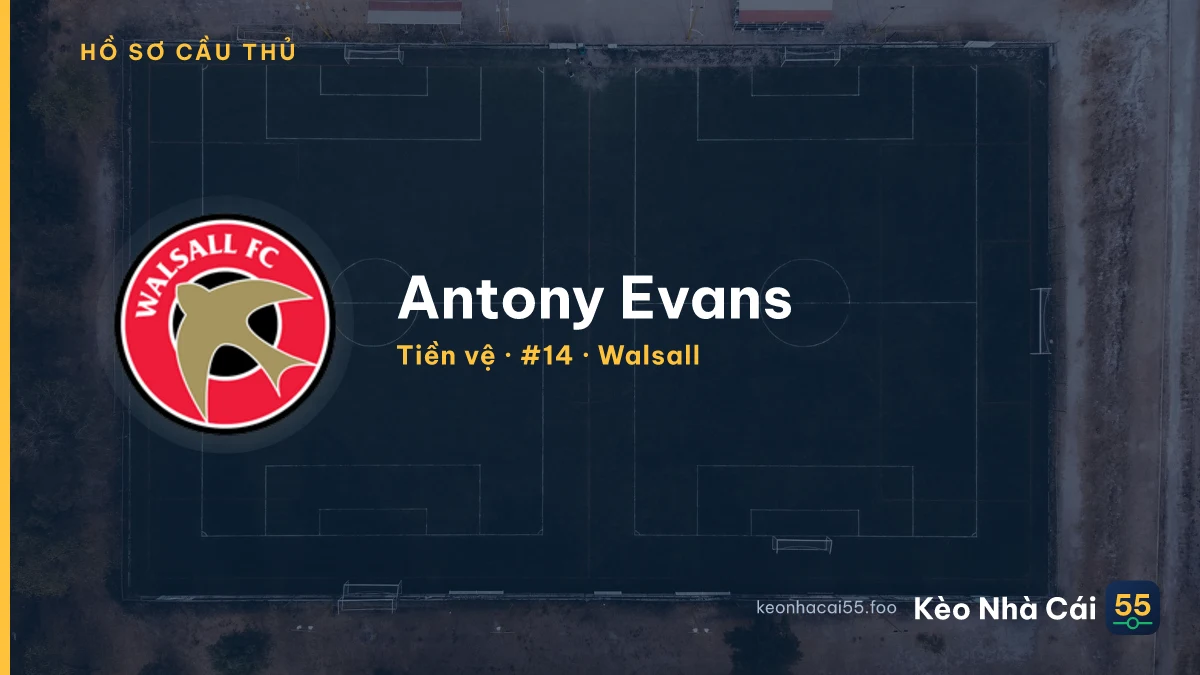 Antony Evans — Walsall