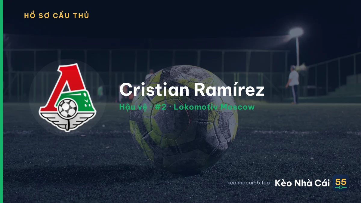 Cristian Ramírez — Lokomotiv Moscow