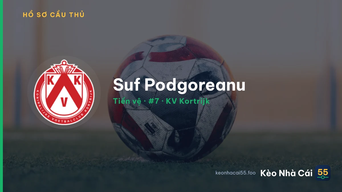 Suf Podgoreanu — KV Kortrijk