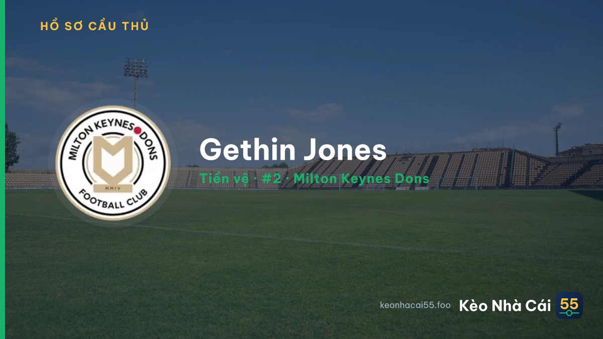 Gethin Jones — Milton Keynes Dons