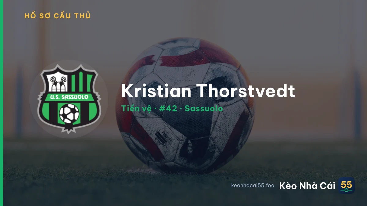 Kristian Thorstvedt — Sassuolo
