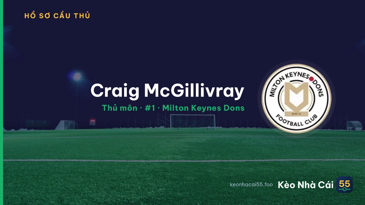 Craig McGillivray — Milton Keynes Dons