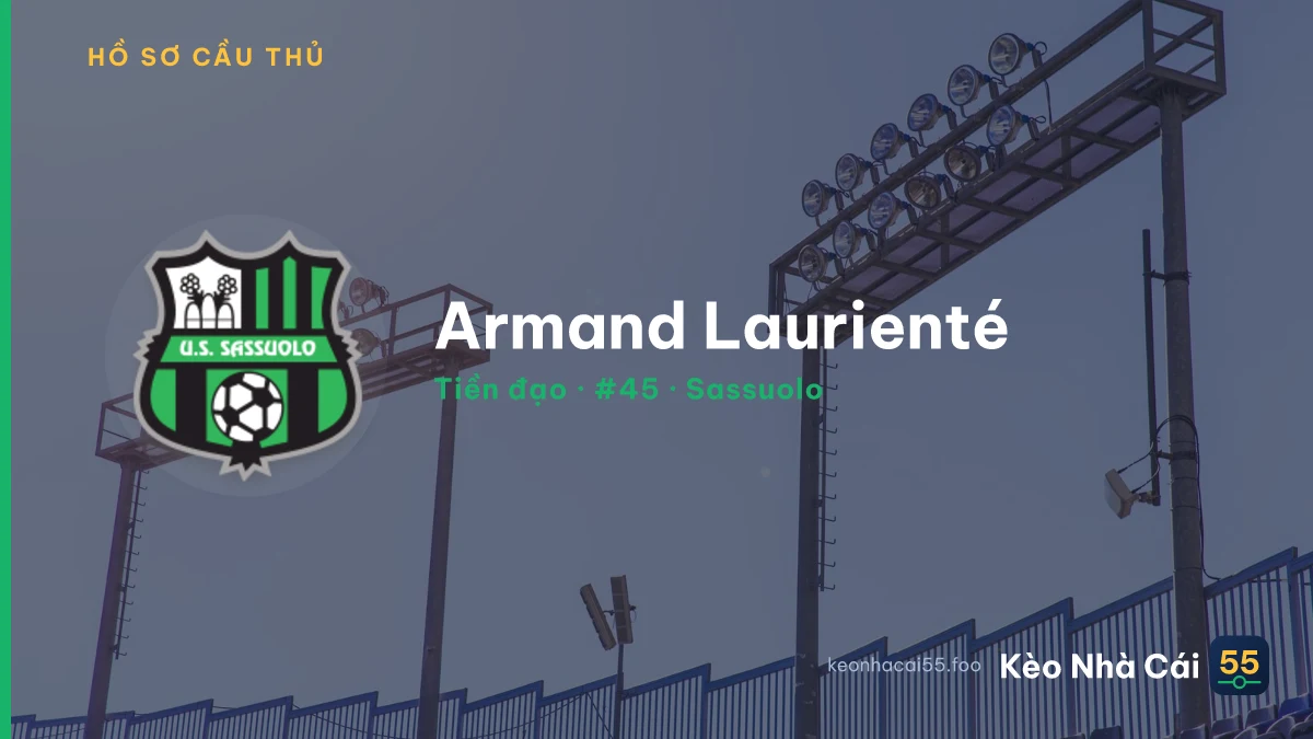 Armand Laurienté — Sassuolo