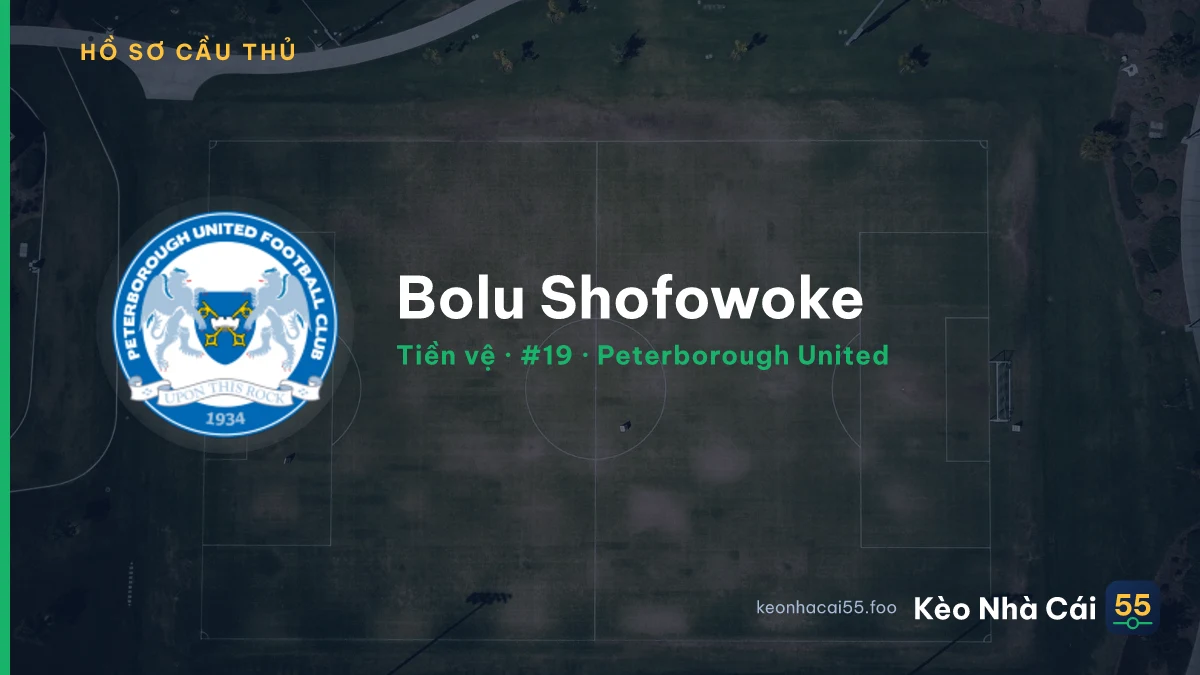 Bolu Shofowoke — Peterborough United