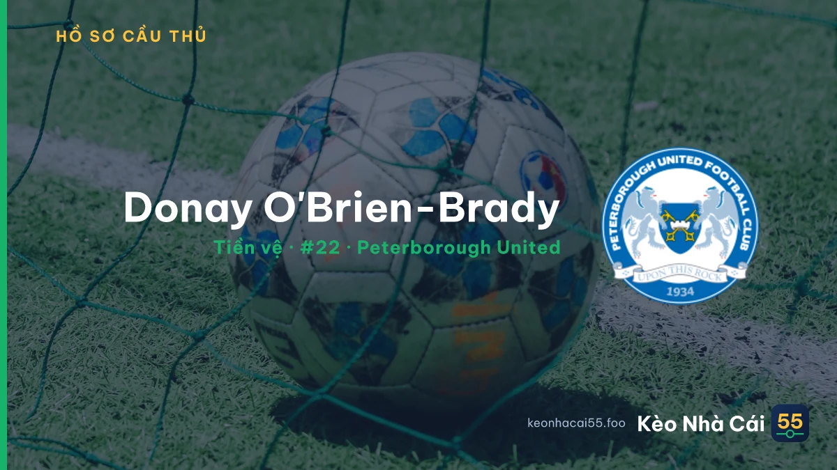 Donay O'Brien-Brady — Peterborough United