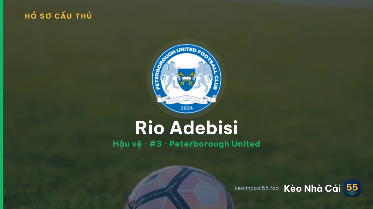 Rio Adebisi — Peterborough United