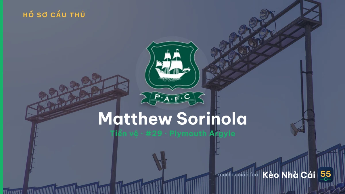 Matthew Sorinola — Plymouth Argyle
