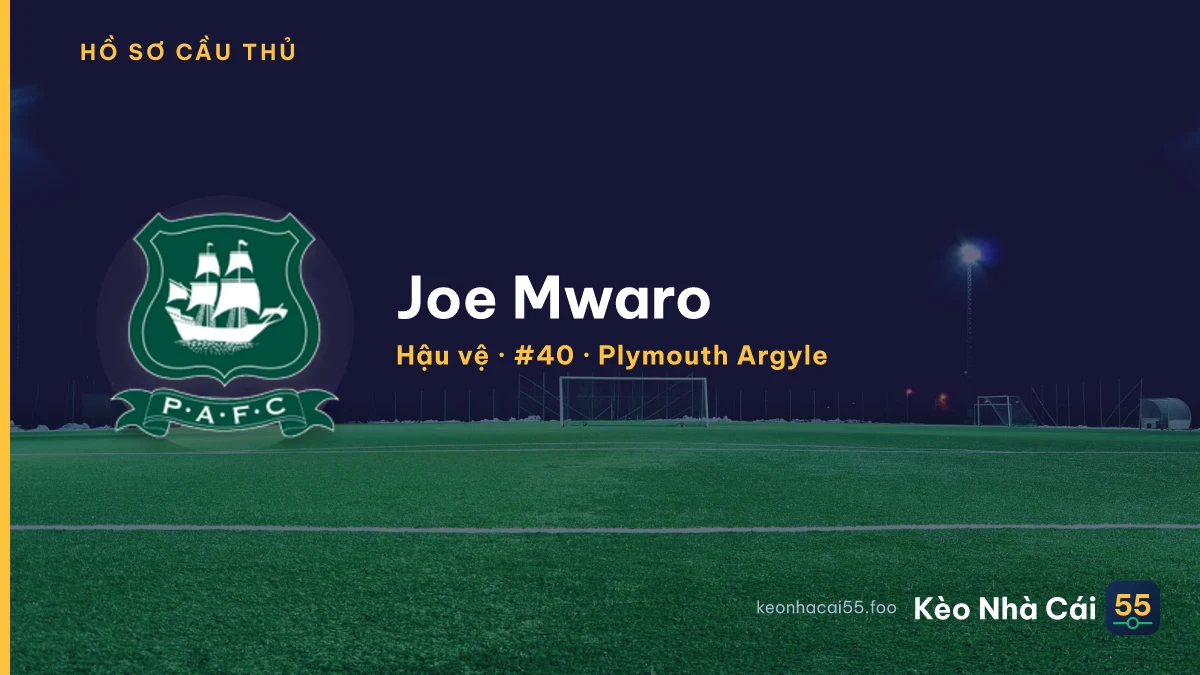 Joe Mwaro — Plymouth Argyle