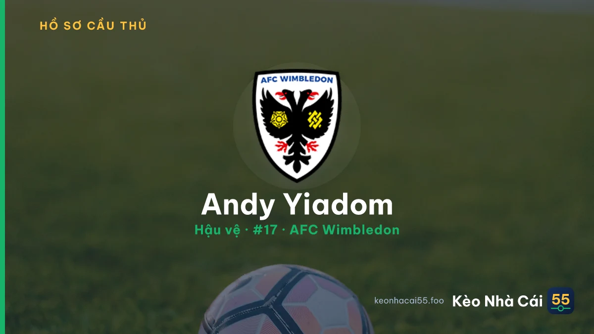 Andy Yiadom — AFC Wimbledon