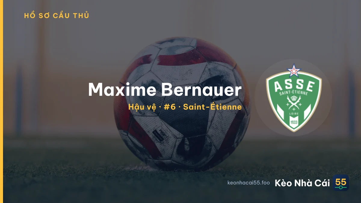 Maxime Bernauer — Saint-Étienne