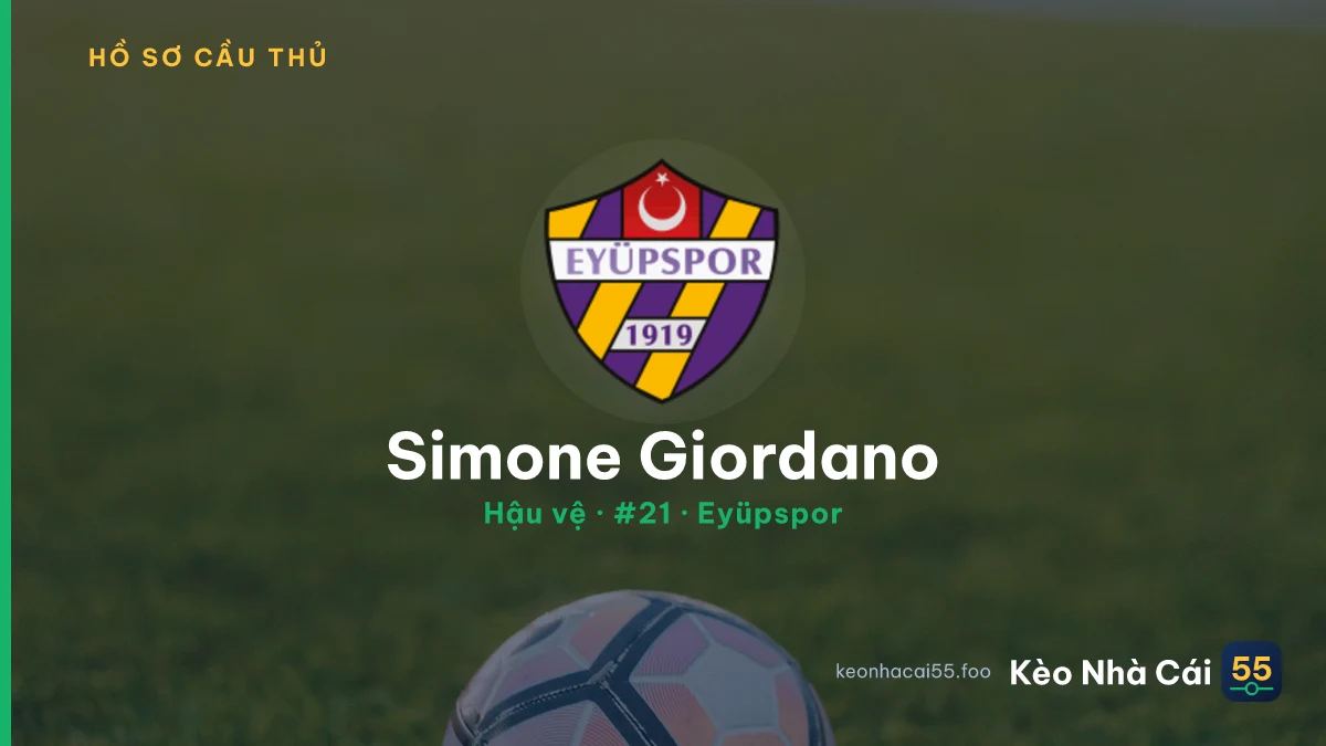 Simone Giordano — Eyüpspor