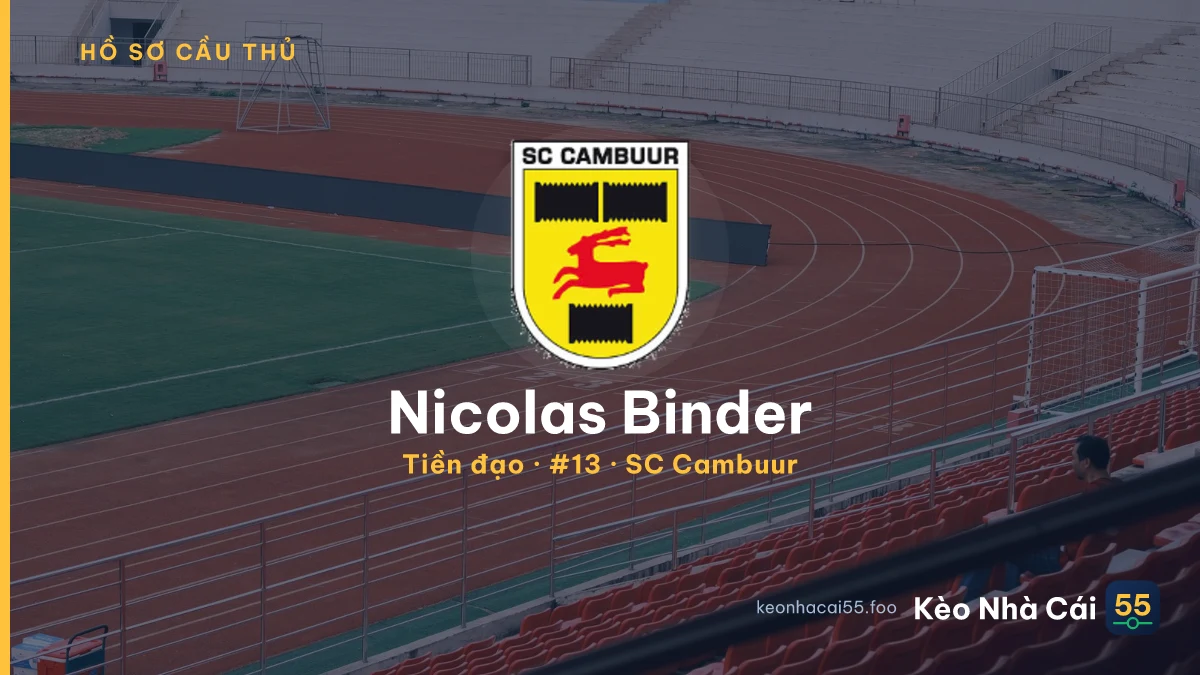 Nicolas Binder — SC Cambuur