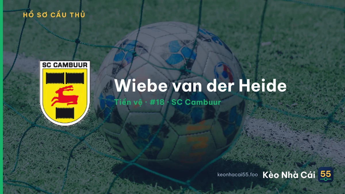 Wiebe van der Heide — SC Cambuur