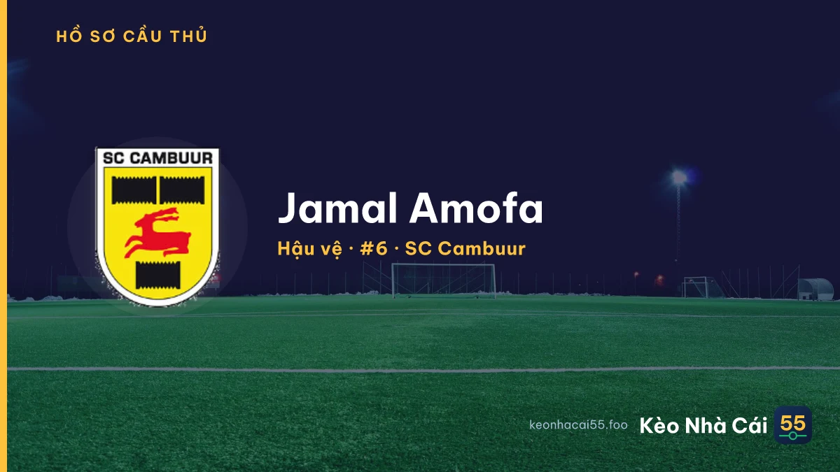 Jamal Amofa — SC Cambuur
