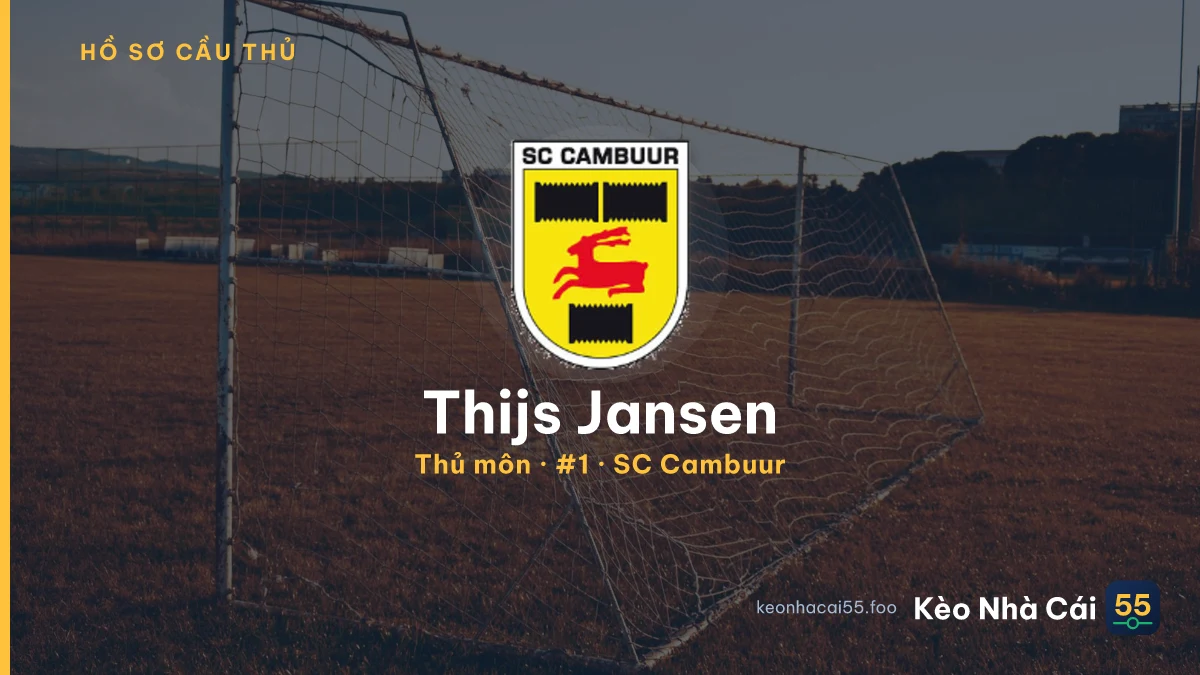Thijs Jansen — SC Cambuur