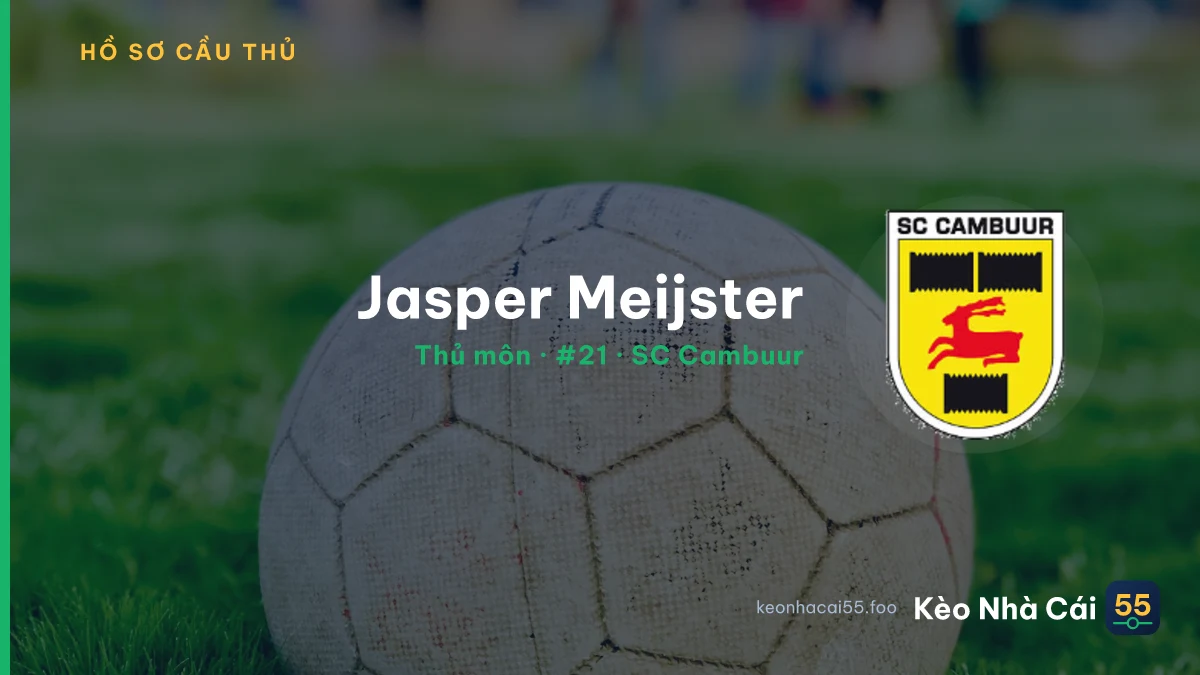 Jasper Meijster — SC Cambuur