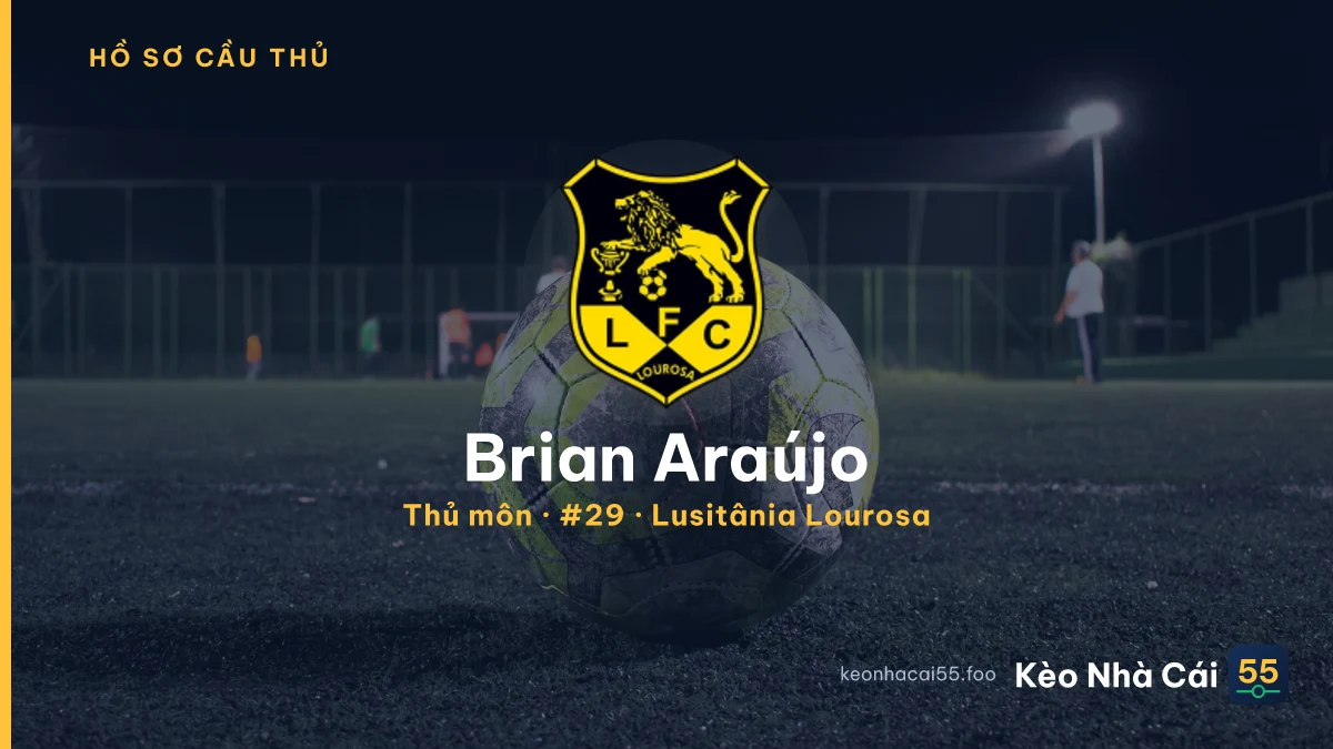 Brian Araújo — Lusitânia Lourosa