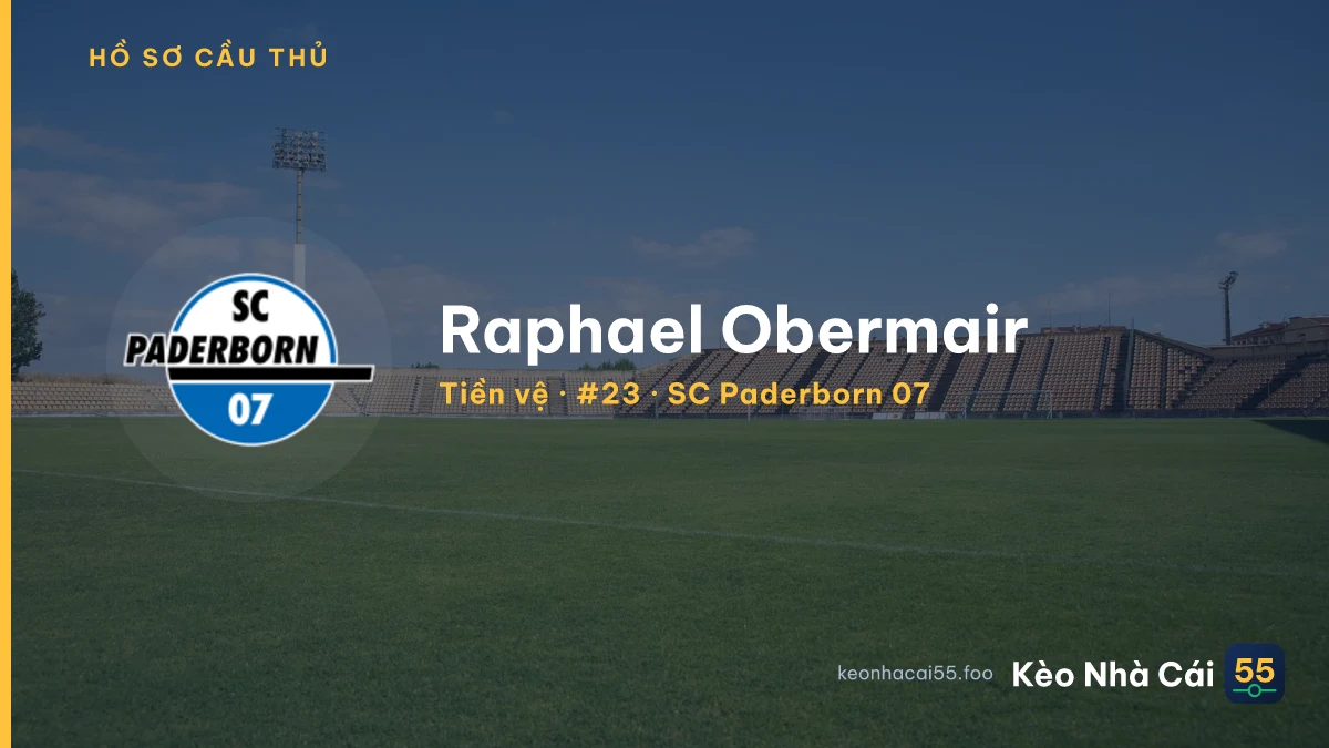 Raphael Obermair — SC Paderborn 07