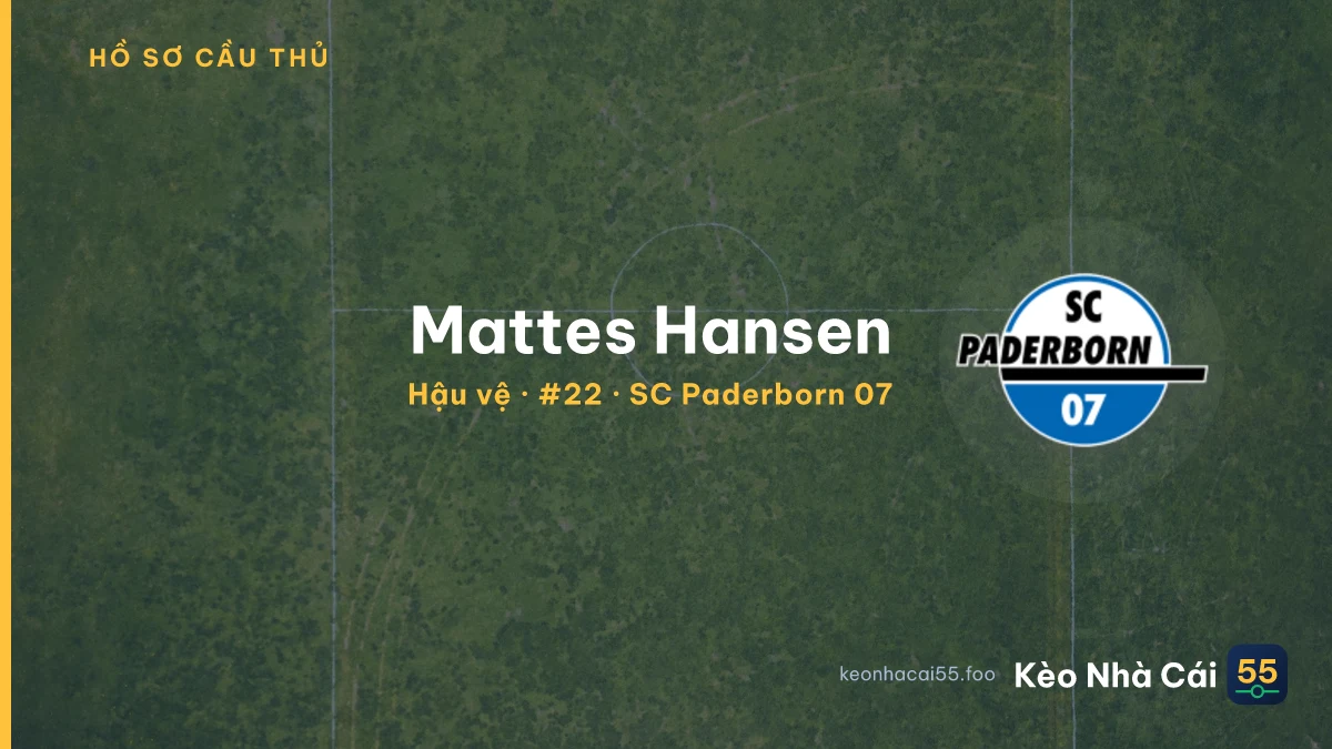 Mattes Hansen — SC Paderborn 07