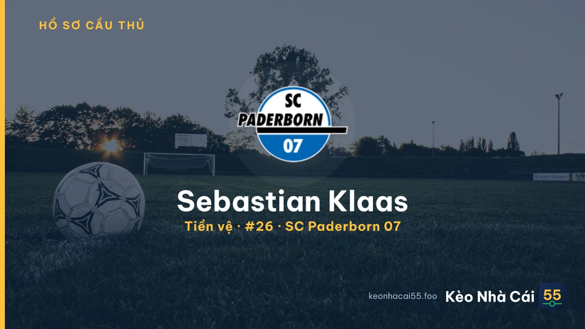 Sebastian Klaas — SC Paderborn 07