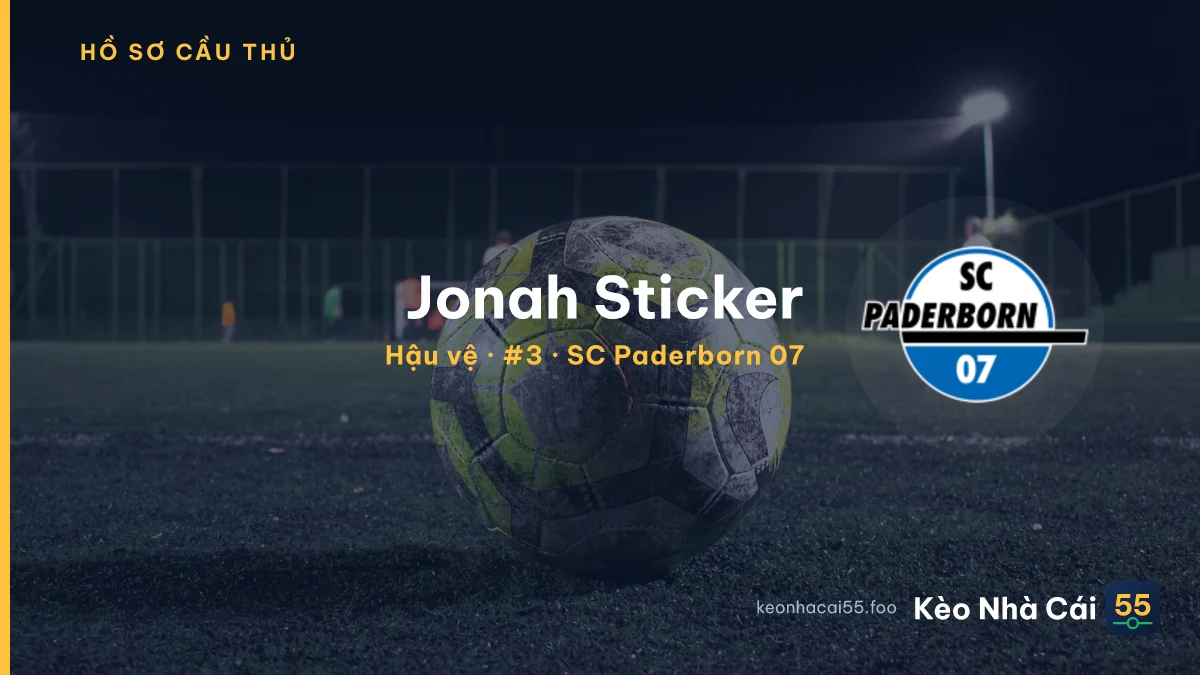Jonah Sticker — SC Paderborn 07