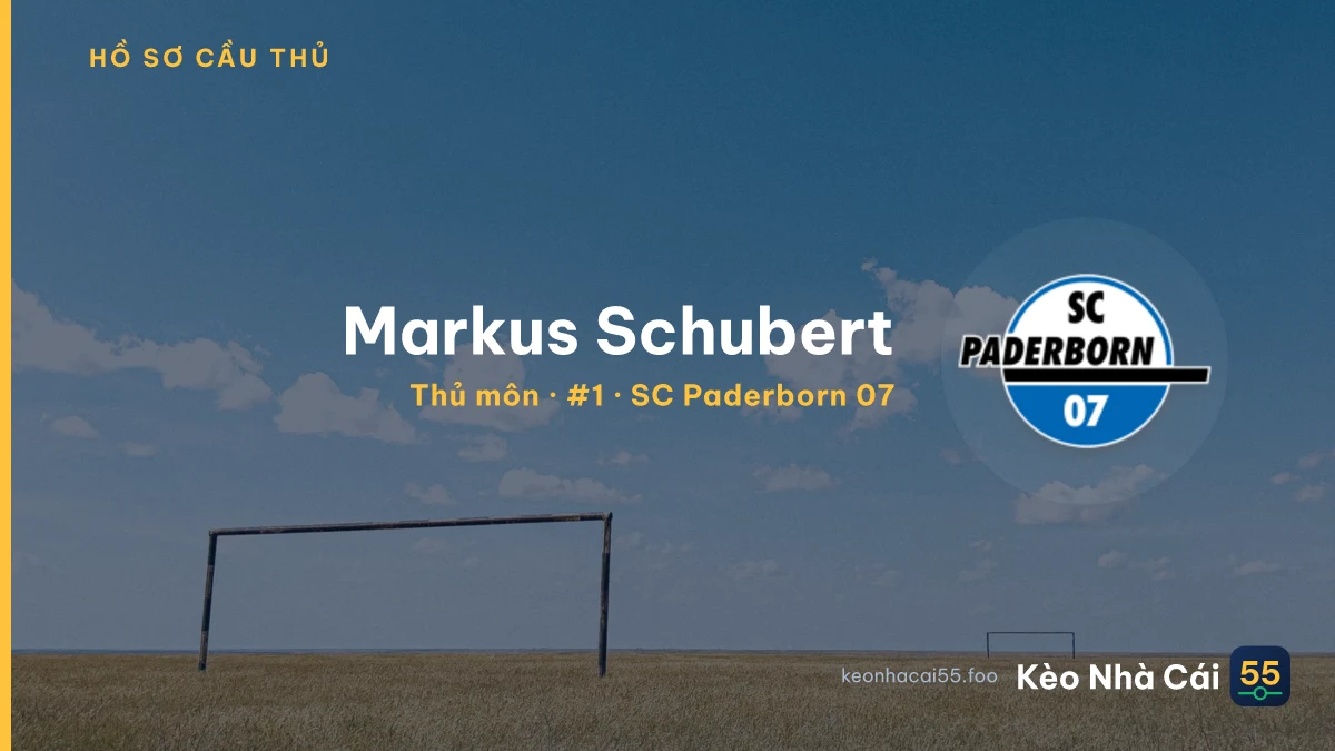 Markus Schubert — SC Paderborn 07