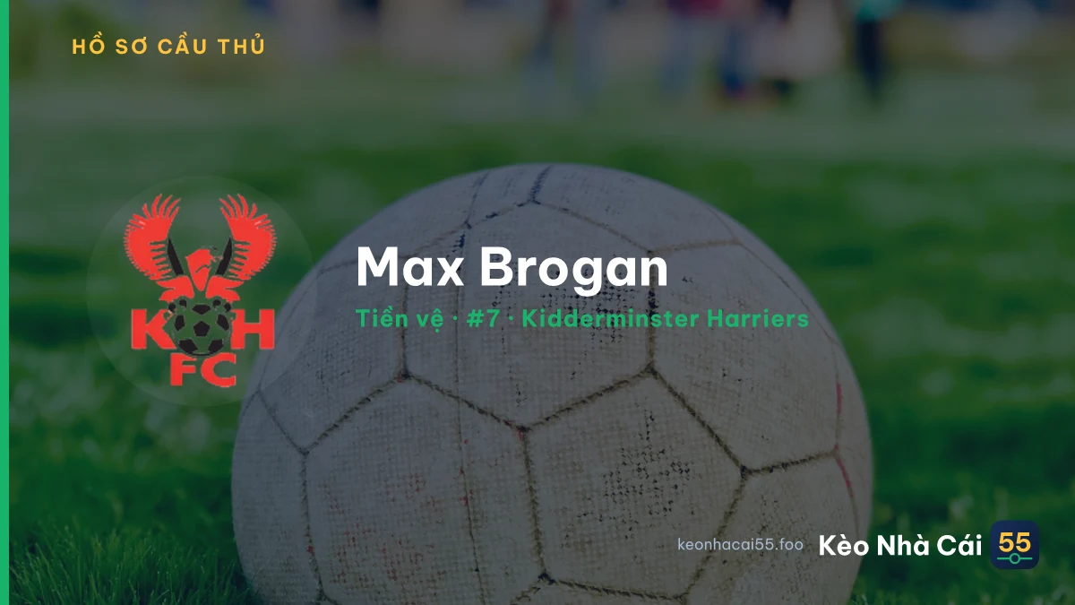 Max Brogan — Kidderminster Harriers