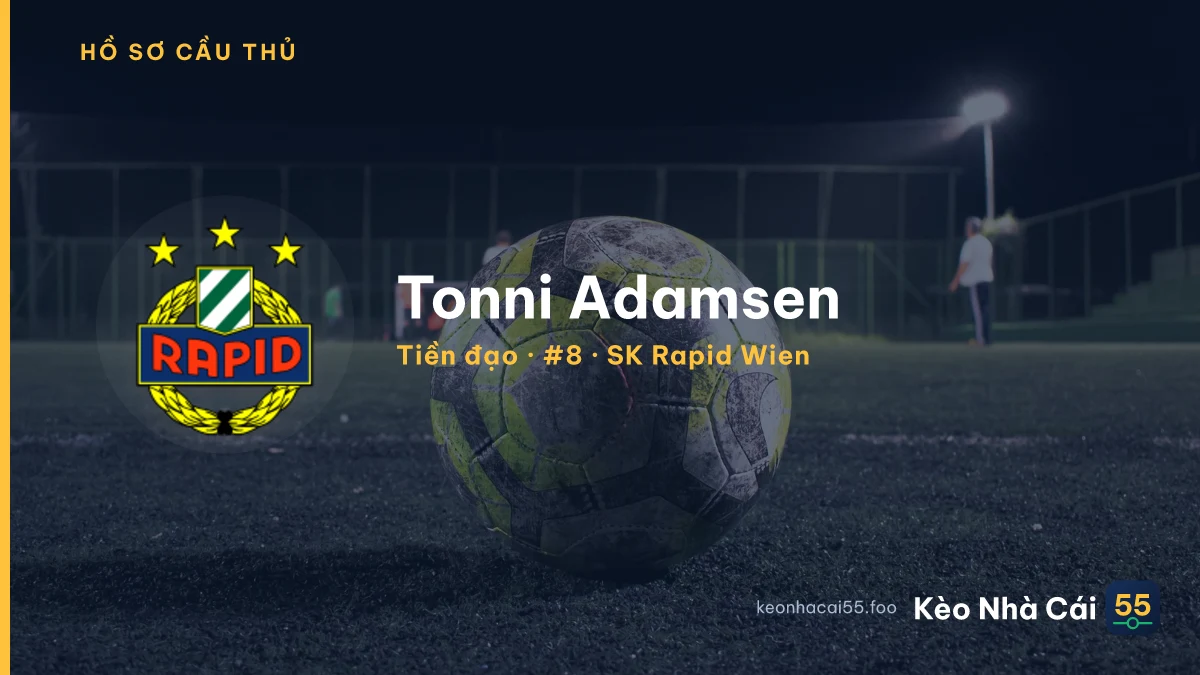 Tonni Adamsen — SK Rapid Wien