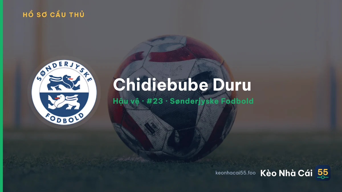 Chidiebube Duru — Sønderjyske Fodbold