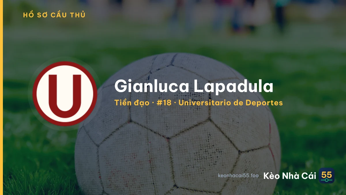 Gianluca Lapadula — Universitario de Deportes