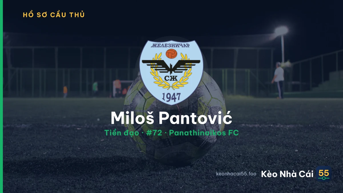 Miloš Pantović — Panathinaikos FC