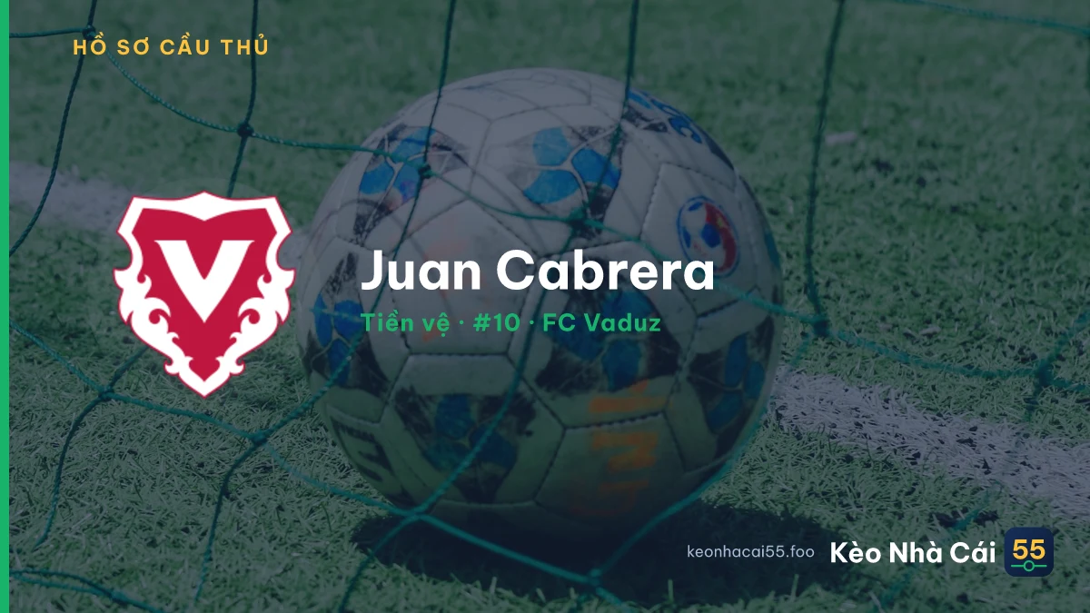Juan Cabrera — FC Vaduz
