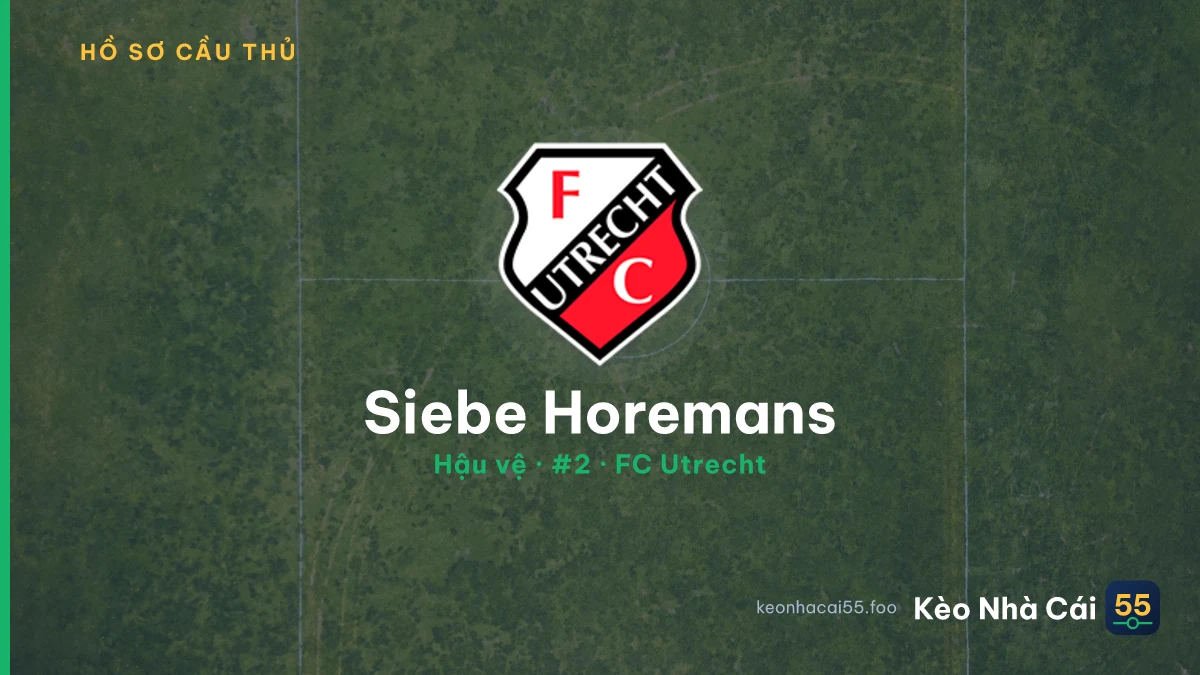 Siebe Horemans — FC Utrecht