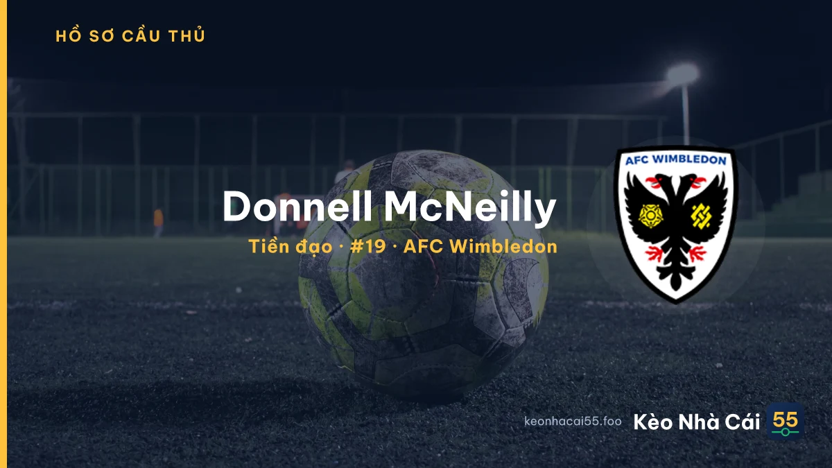 Donnell McNeilly — AFC Wimbledon
