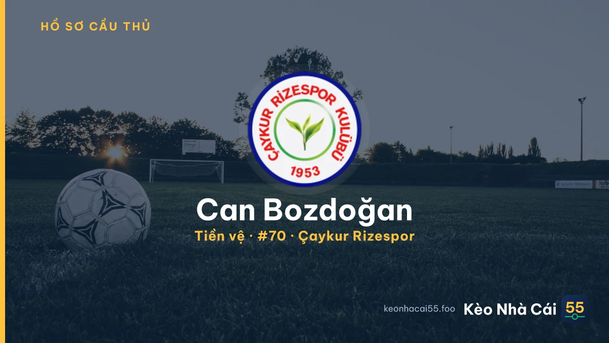 Can Bozdoğan — Çaykur Rizespor