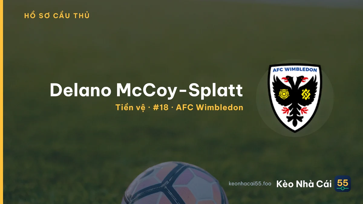 Delano McCoy-Splatt — AFC Wimbledon