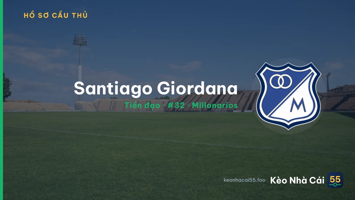 Santiago Giordana — Millonarios